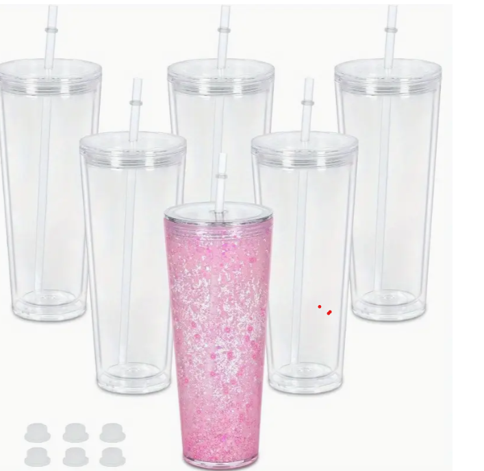 24 0z snow globe cups
