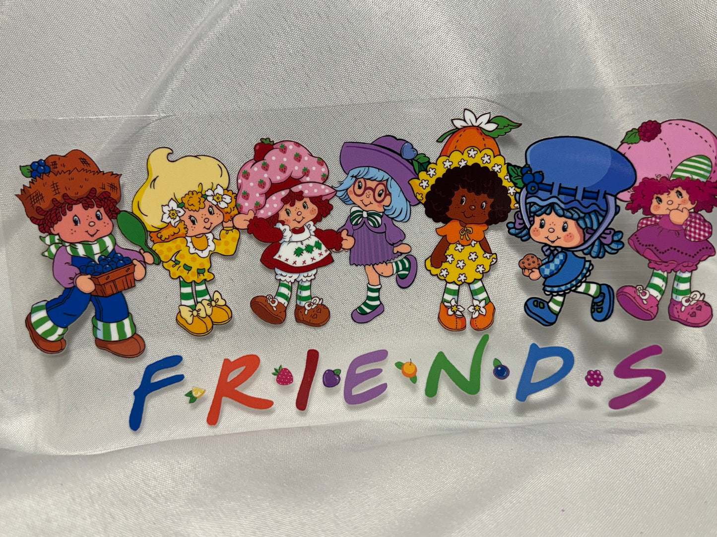 76 Character wrap Strawberry Shortcake Friends