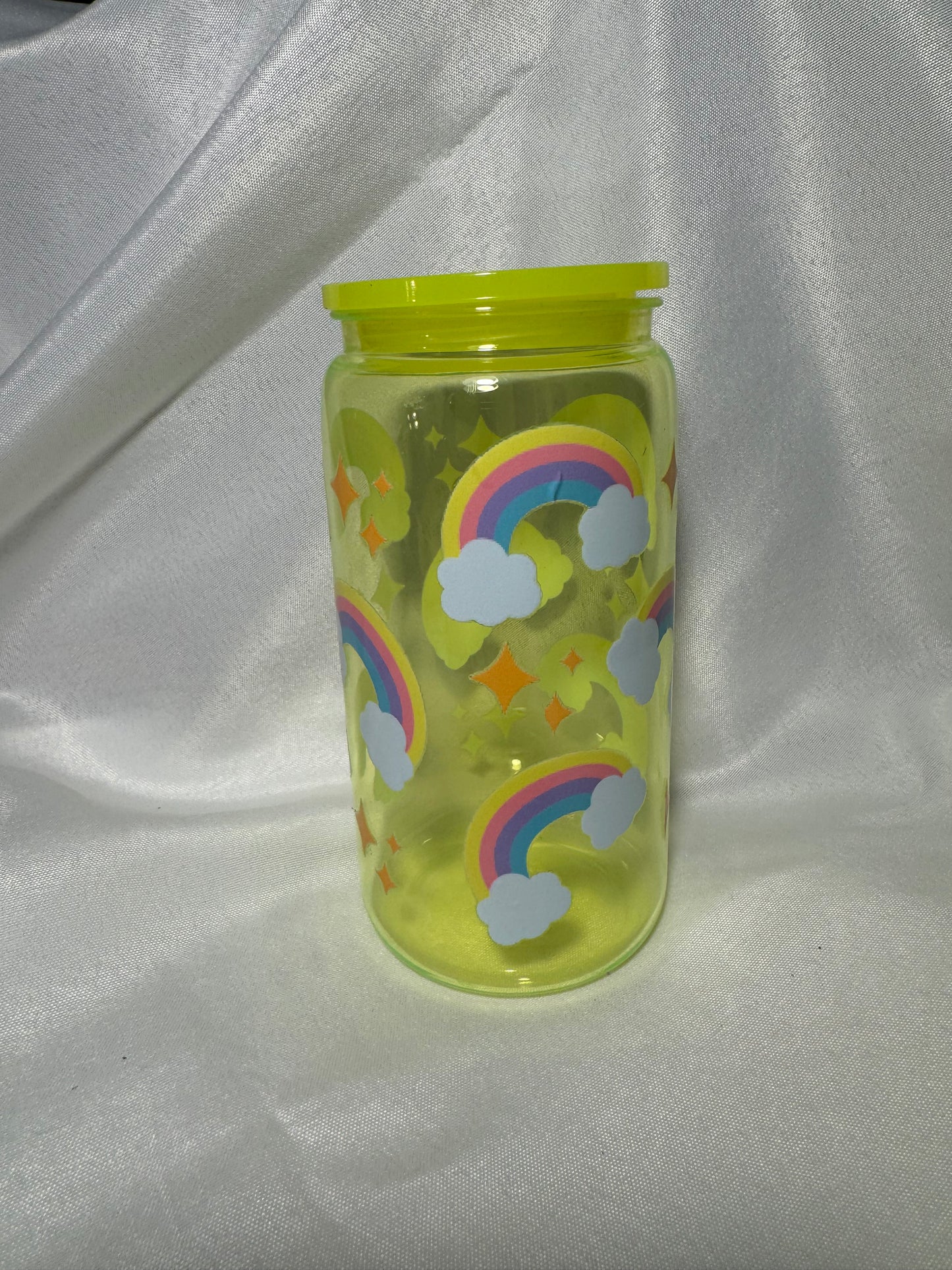 Acrylic Cup Rainbow