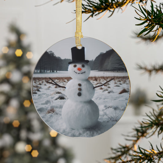 Snowman Acrylic Ornaments