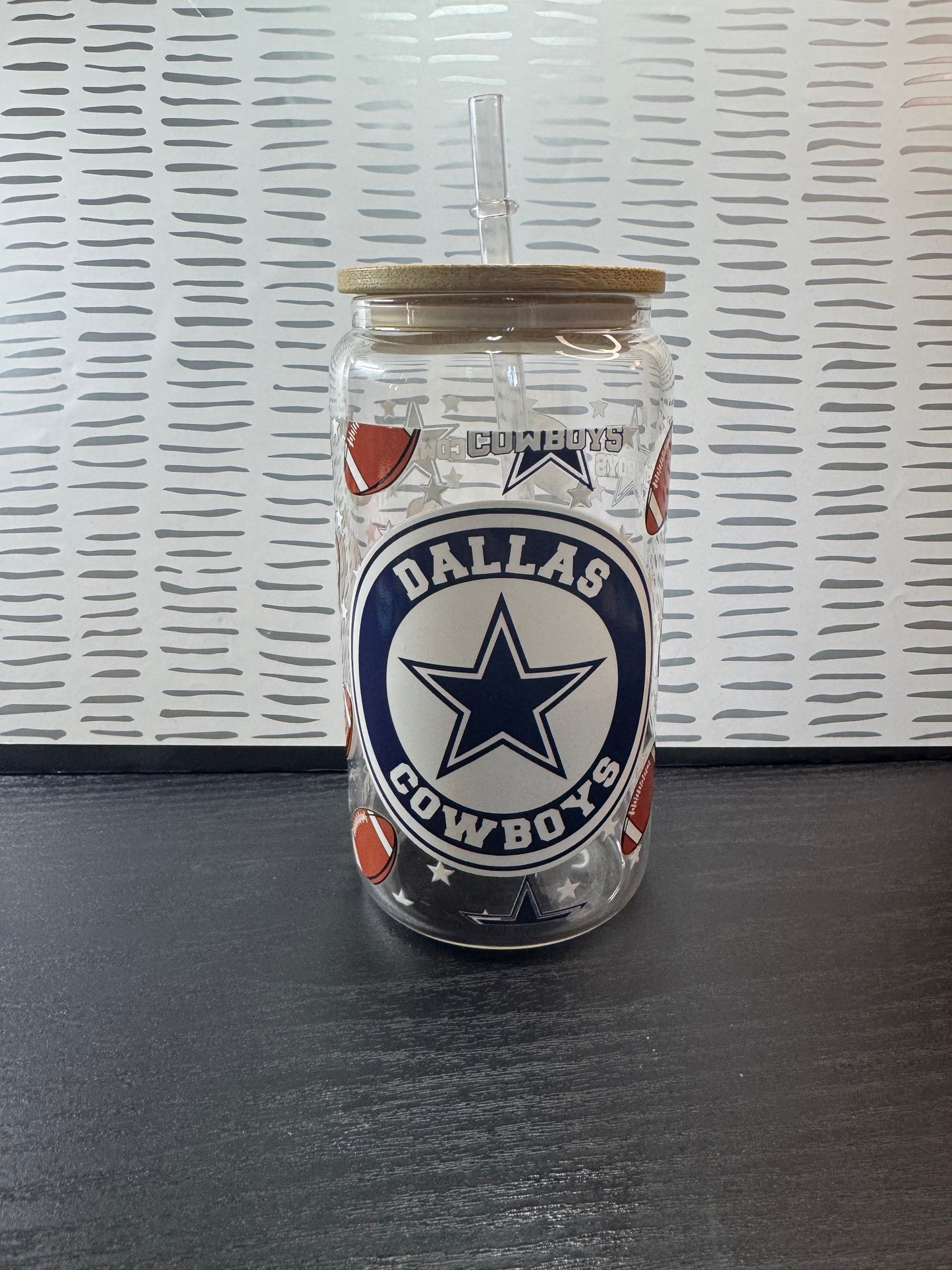 Football Glass Cups