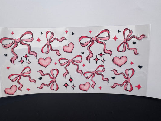 127 Bows and hearts