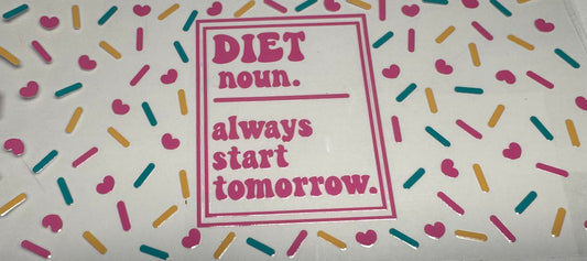 572 Diet is a Noun