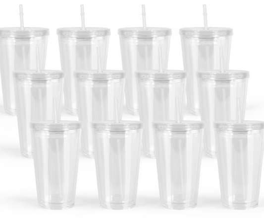 16 oz. Tapered Snow globe