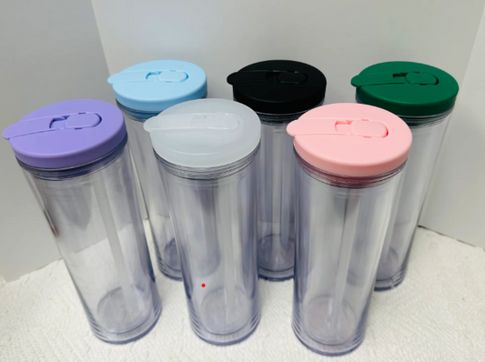 20 OZ snow globe Water bottles